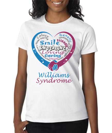Williams Syndrome Ladies SS Shirt